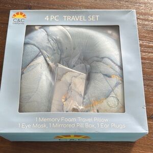 C&C California 4 PC Travel Set in Blue NEW